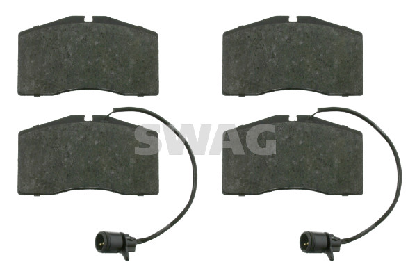 Brake Pad Set, disc brake - 30 91 6528 SWAG
